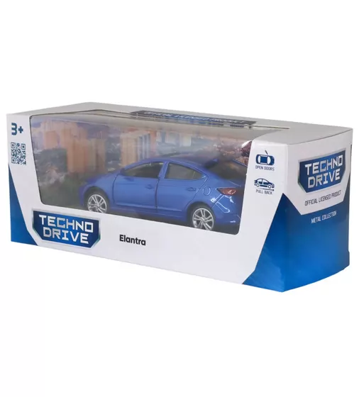 Автомодель - HYUNDAI ELANTRA (синий) - 250285_12.jpg - № 12