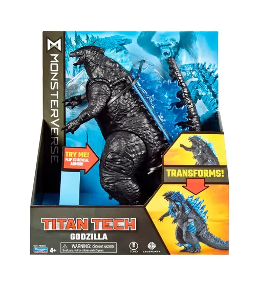 Фигурка Godzilla vs. Kong серии «Titan Tech» – Годзилла (20 cm) - 34931_8.jpg - № 8