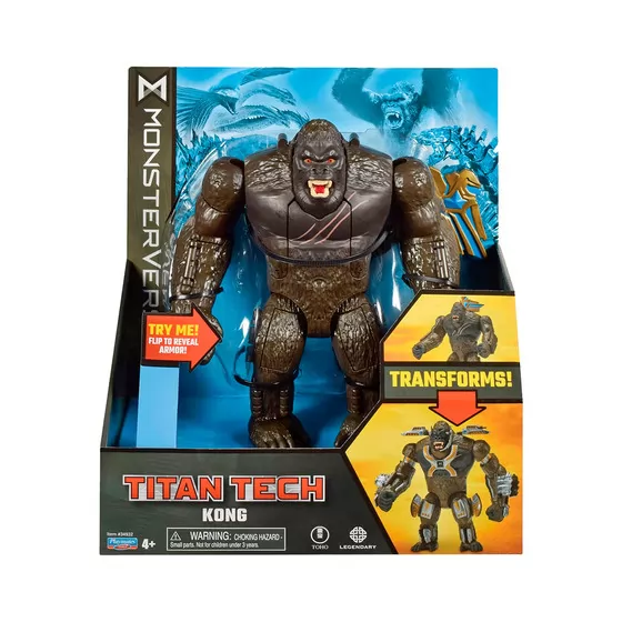 Фигурка Godzilla vs. Kong серии «Titan Tech» – Конг (20 cm)
