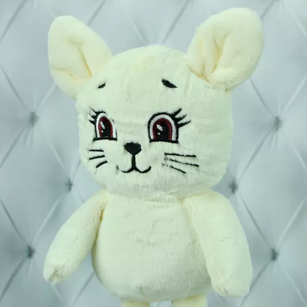 Мягкая игрушка &ndash; Котозая белый