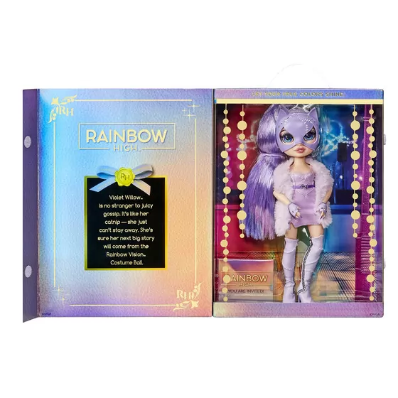Лялька RAINBOW HIGH серії Маскарад"- Вайолет Віллоу"