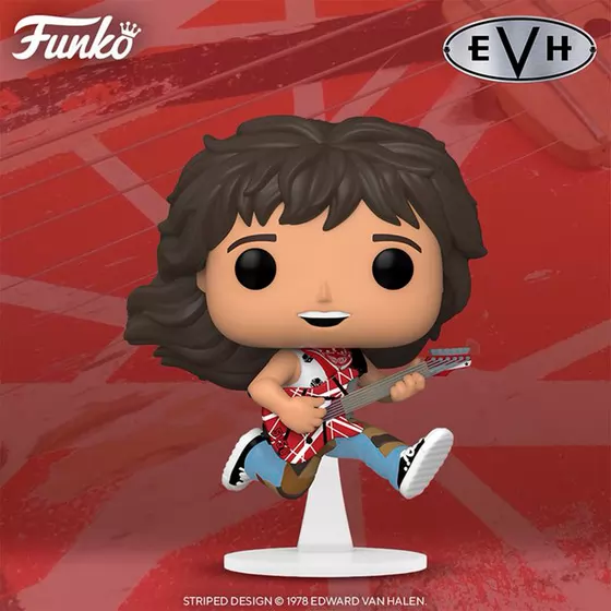 Ігрова фігурка Funko Pop! серії Rocks" – Едді Ван Гален з гітарою"