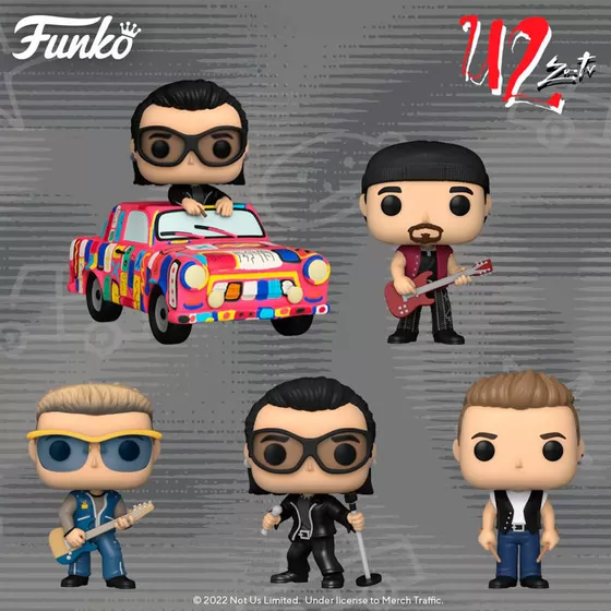 Игровая фигурка Funko Pop! серии Rocks: U2 - ZooTV" – Боно"