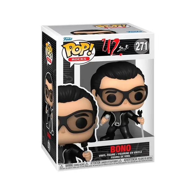 Игровая фигурка Funko Pop! серии Rocks: U2 - ZooTV" &ndash; Боно"