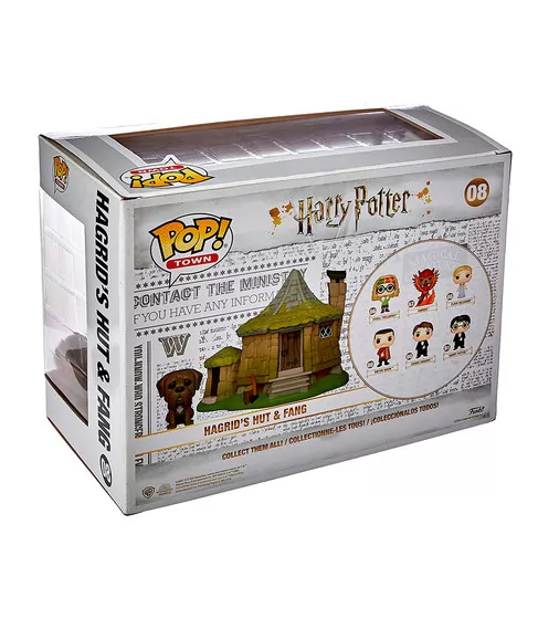 Набор игровых фигурок Funko Pop! Town серии Гарри Поттер" – Хижина Хагрида и пес Клык" - 44230_7.jpg - № 7
