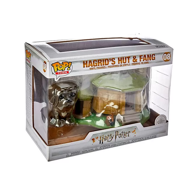 Набор игровых фигурок Funko Pop! Town серии Гарри Поттер" &ndash; Хижина Хагрида и пес Клык"