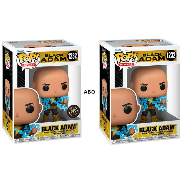 Ігрова фігурка Funko Pop! серії Чорний Адам" &ndash; Чорний Адам (w/glow chase)"