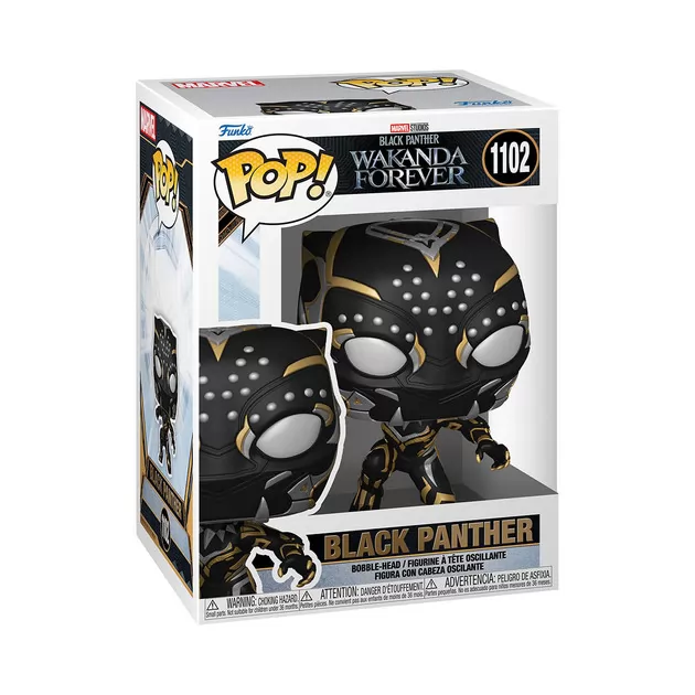Игровая фигурка Funko Pop! cерии Черная пантера: Ваканда навсегда" &ndash; Черная пантера"