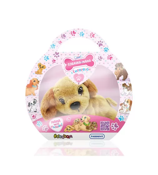 Мягкая коллекционная игрушка – Собачка мама с сюрпризом - 67-CN-2020_1.jpg - № 1