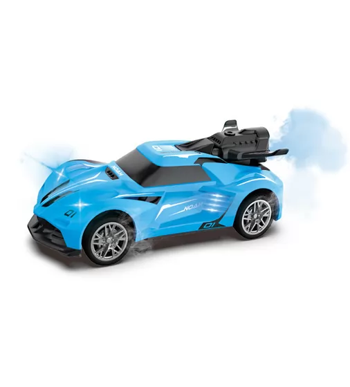 Автомобиль Spray Car на р/у – Sport (голубой, 1:24, свет, функция туман) - SL-354RHBL_1.jpg - № 1