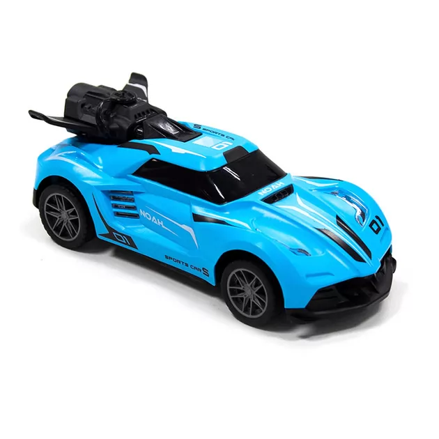 Автомобиль Spray Car на р/у &ndash; Sport (голубой, 1:24, свет, функция туман)