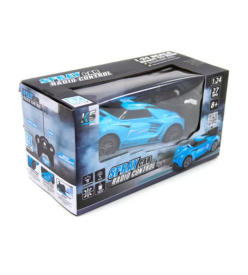 Автомобиль Spray Car на р/у – Sport (голубой, 1:24, свет, функция туман) - SL-354RHBL_13.jpg - № 13