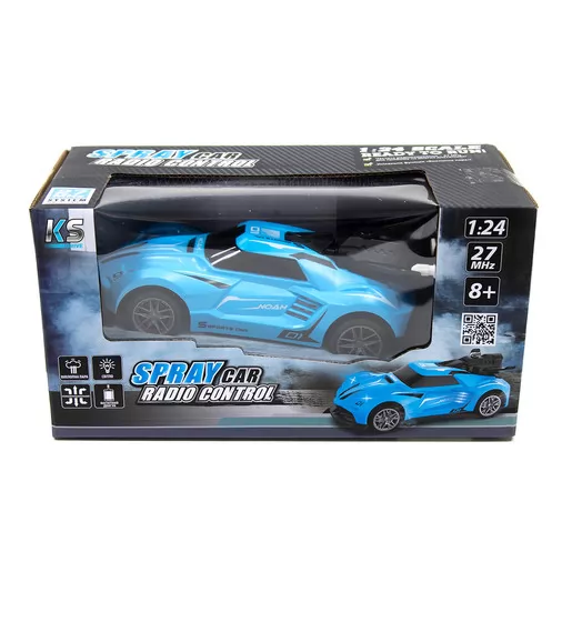 Автомобиль Spray Car на р/у – Sport (голубой, 1:24, свет, функция туман) - SL-354RHBL_12.jpg - № 12