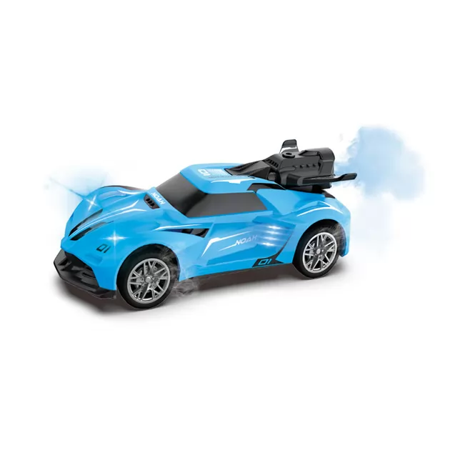Автомобиль Spray Car на р/у &ndash; Sport (голубой, 1:24, свет, функция туман)