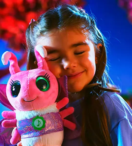 Интерактивная мягкая игрушка Glowies – Розовый светлячок - GW001_6.jpg - № 6