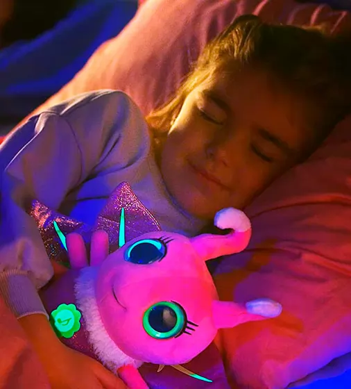 Интерактивная мягкая игрушка Glowies – Розовый светлячок - GW001_7.jpg - № 7