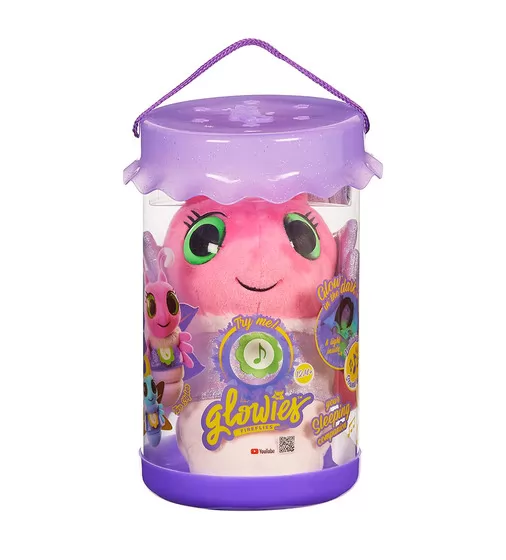 Интерактивная мягкая игрушка Glowies – Розовый светлячок - GW001_1.jpg - № 1