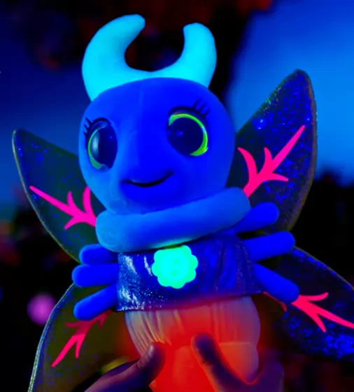 Интерактивная мягкая игрушка Glowies – Синий светлячок - GW002_7.jpg - № 7