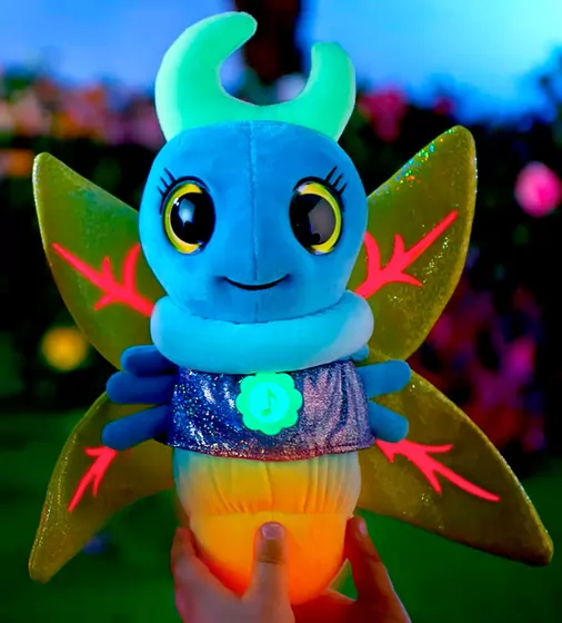 Интерактивная мягкая игрушка Glowies – Синий светлячок - GW002_5.jpg - № 5