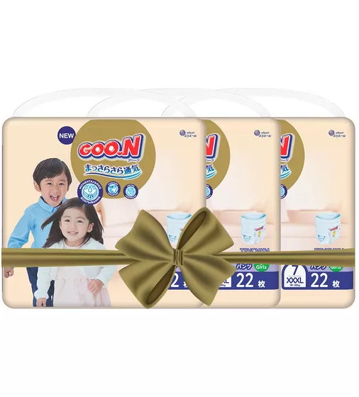 Трусики-підгузники GOO.N Premium Soft для дітей (3XL, 18-30 kg, 66 шт) - 863231-3_1.jpg - № 1