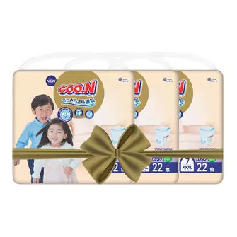 Трусики-підгузники GOO.N Premium Soft для дітей (розмір 7(3XL), 18-30 kg, 66 шт)