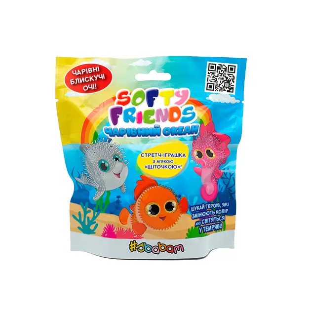 Стретч-игрушка в виде животного серии &laquo;Softy friends&raquo; &ndash; Волшебный океан