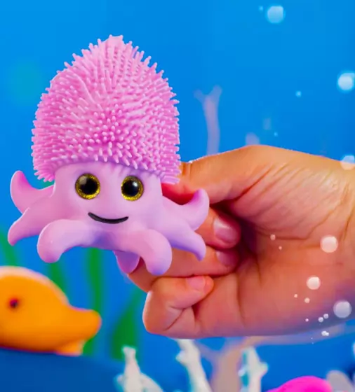 Стретч-игрушка в виде животного серии «Softy friends» – Волшебный океан (10 шт., в дисплее) - 1-CN22-CDU_5.jpg - № 5