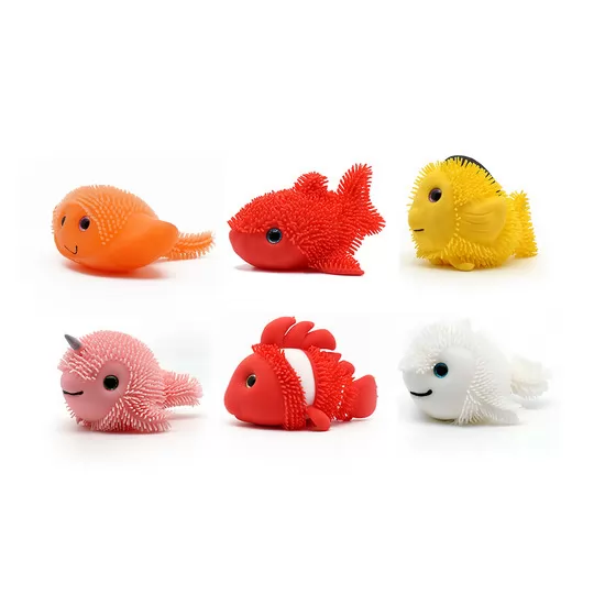 Стретч-іграшка у вигляді тварини серії «Softy friends» – Чарівний океан (10 шт., в дисплеї)