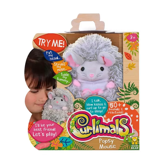 Интерактивная игрушка Curlimals – Мышка Попси