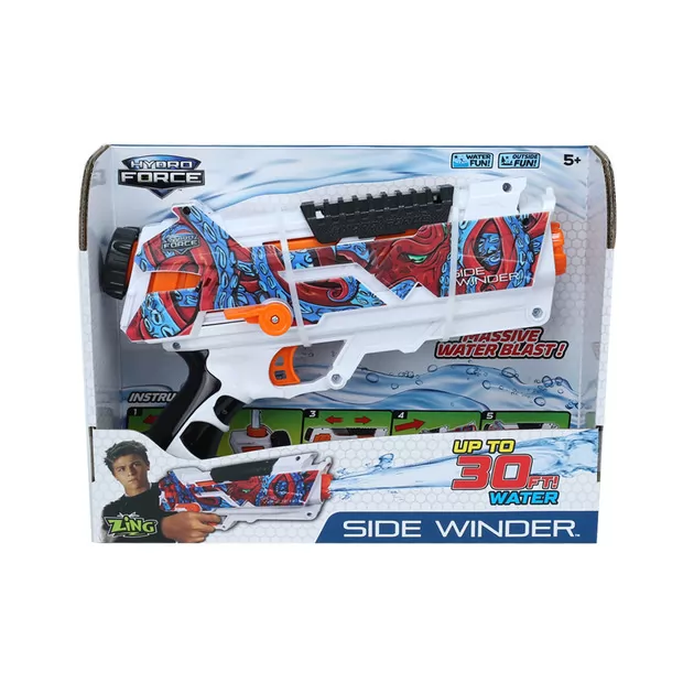 Игрушечный водный бластер серии «Hydro Force» – Side Winder за
