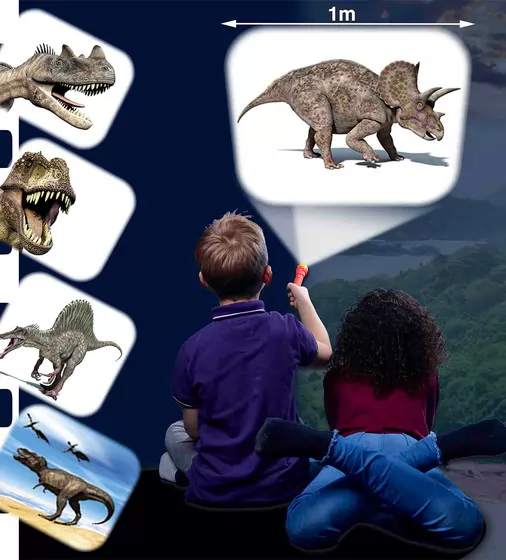 Фонарик-проектор Brainstorm – Мир динозавров (3 диска, 24 картинки) - E2029_4.jpg - № 4