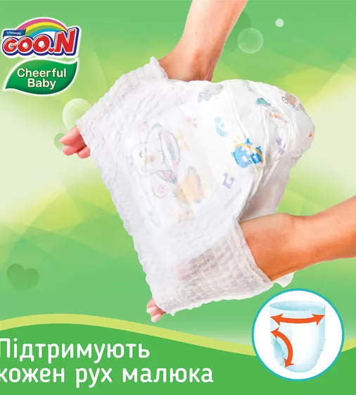 Трусики-Подгузники Cheerful Baby Для Детей (M, 6-11 Кг) - 853459_3.jpg - № 3