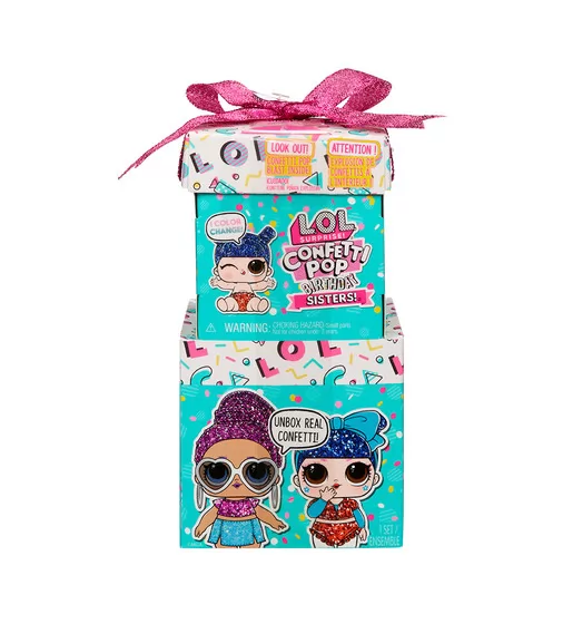 Игровой набор с куклой L.O.L. SURPRISE! серии Confetti Pop Birthday" – Сестричка-именинница" - 589976_1.jpg - № 1