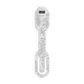 Закладка-ліхтарик Flexilight Rechargeable - Білі квіти - FLRWF_1.jpg - № 1
