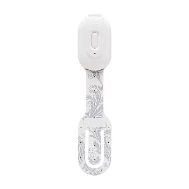 Закладка-ліхтарик Flexilight Rechargeable - Білі квіти