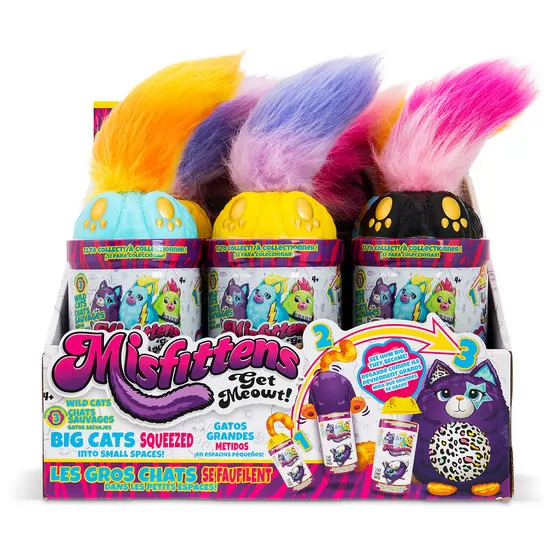 М’яка іграшка Misfittens W3 - Котик у банці