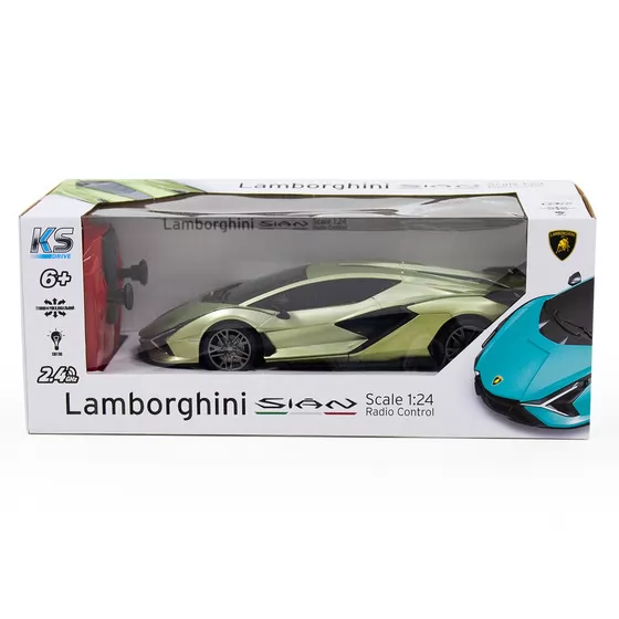 Автомобіль KS Drive на р/к - Lamborghini Sian (1:24, зелений)