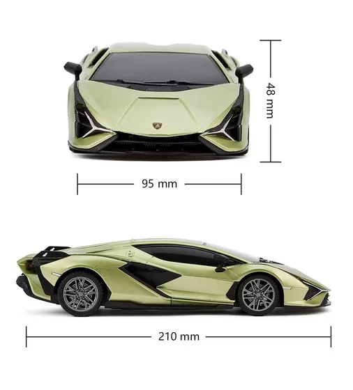 Автомобиль KS Drive на р/у - Lamborghini Sian (1:24, зеленый) - 124GLSG_6.jpg - № 6
