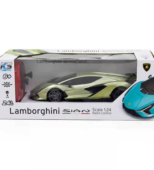 Автомобиль KS Drive на р/у - Lamborghini Sian (1:24, зеленый) - 124GLSG_9.jpg - № 9