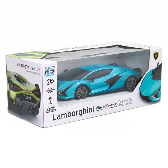 Автомобиль KS Drive на р/у - Lamborghini Sian (1:24, синий)