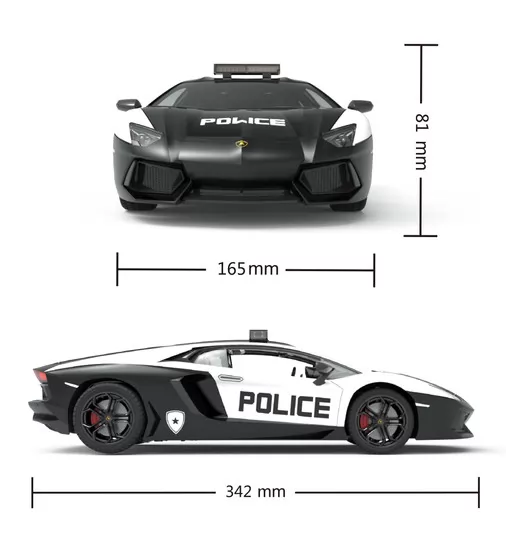 Автомобіль KS Drive на р/к - Lamborghini Aventador Police - 114GLPCWB_6.jpg - № 6