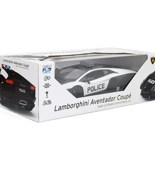 Автомобиль KS Drive на р/у - Lamborghini Aventador Police - 114GLPCWB_10.jpg - № 10