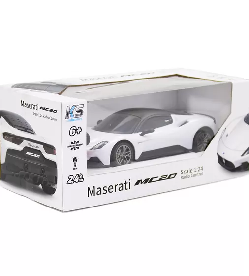 Автомобиль KS Drive на р/у - Maserati MC20 (1:24, белый) - 124GMMW_10.jpg - № 10