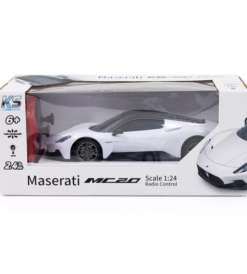 Автомобиль KS Drive на р/у - Maserati MC20 (1:24, белый) - 124GMMW_9.jpg - № 9
