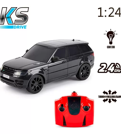 Автомобіль KS Drive на р/к - Land Range Rover Sport (1:24, 2.4Ghz, чорний) - 124GRRB_7.jpg - № 7