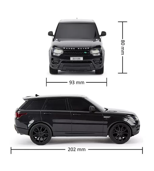 Автомобіль KS Drive на р/к - Land Range Rover Sport (1:24, 2.4Ghz, чорний) - 124GRRB_6.jpg - № 6