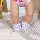 Обувь для куклы BABY BORN - Cандалии с значками (лиловые) - 831809-2_3.jpg - № 3
