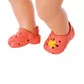 Обувь для куклы BABY BORN - Cандалии с значками (красные) - 831809-4_2.jpg - № 2