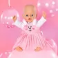 Одяг для ляльки BABY BORN - Сукня з зайкою - 832868_3.jpg - № 3