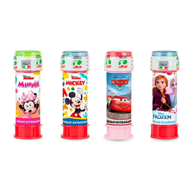 Мильні бульбашки &ndash; Асорті Дісней (60 ml)